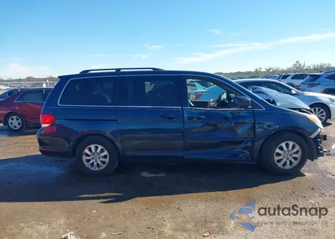 2010 Honda Odyssey Ex from USA, damaged, VIN 5FNRL3H55AB083704